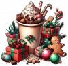 Taza de Helados Navidad 09