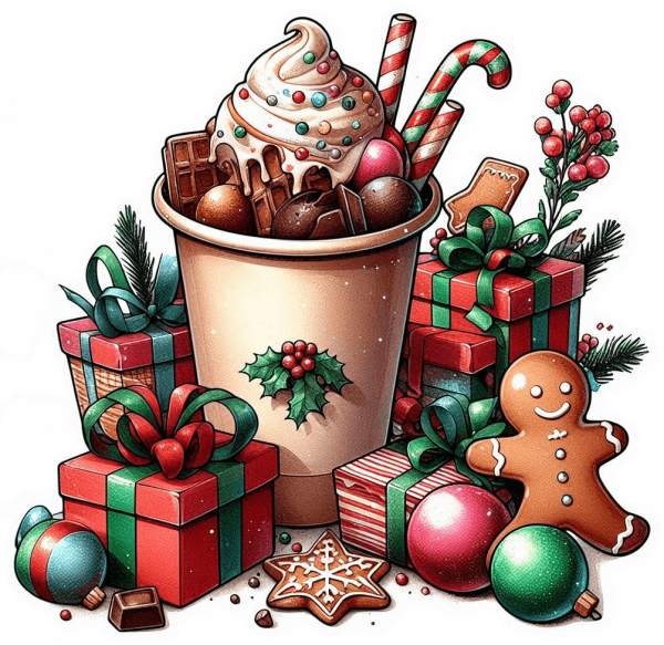 Taza de Helados Navidad 09