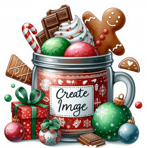 Taza de Helados Navidad 02