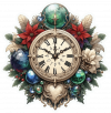 Reloj de Navidad 01