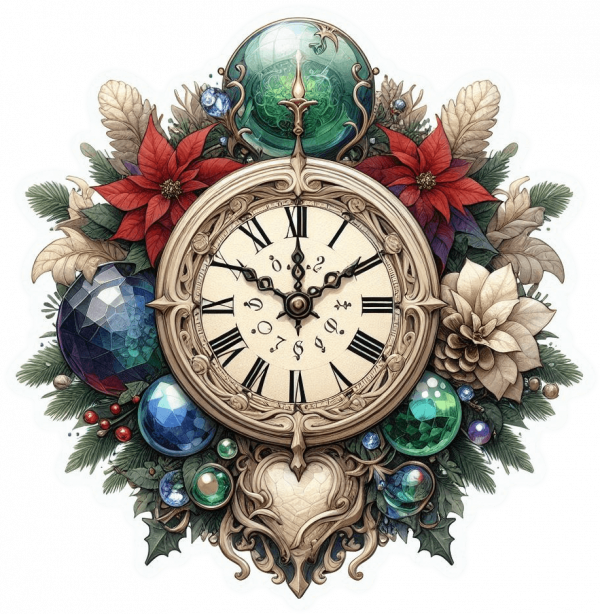 Reloj de Navidad 01
