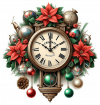 Reloj de Péndulo de Navidad 05