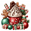Taza de Helados Navidad 08