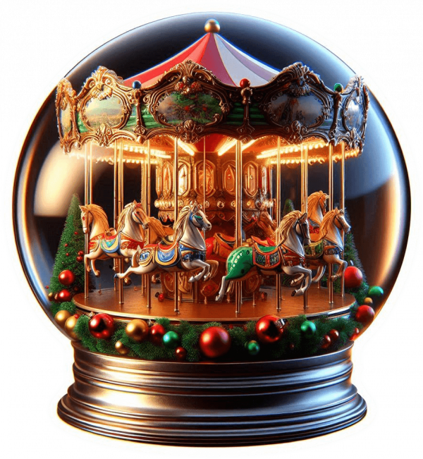 Carrusel Navideño en Bola de Cristal 03