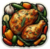 Pollo Rosmarino Plato Italiano 03