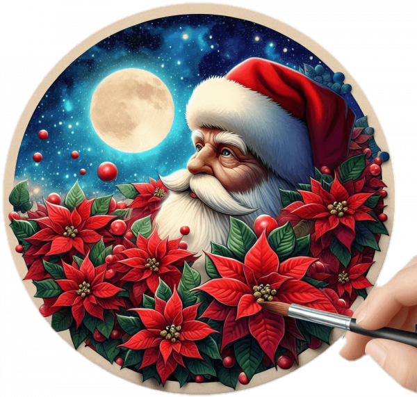 Plato de Pared Navideño 05