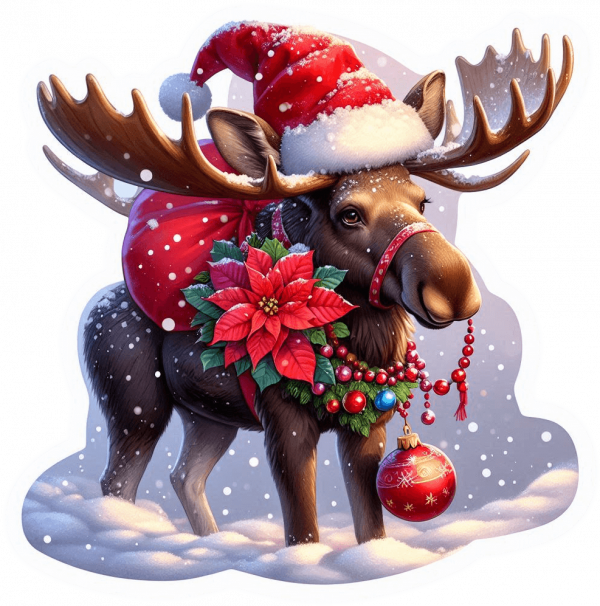 Alce de Navidad 04