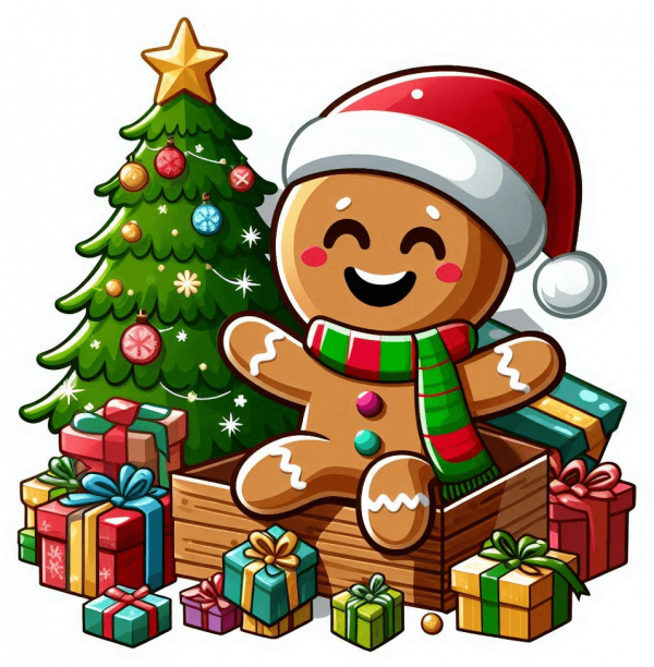 Hombre de Jengibre y regalos 02