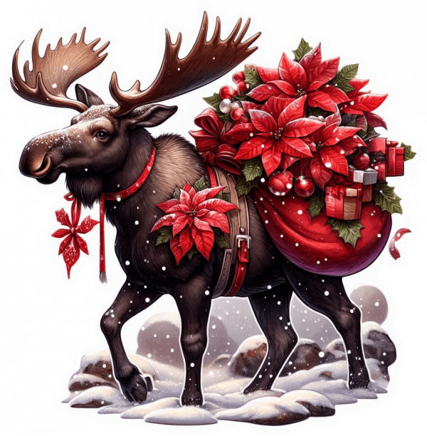 Alce de Navidad 05