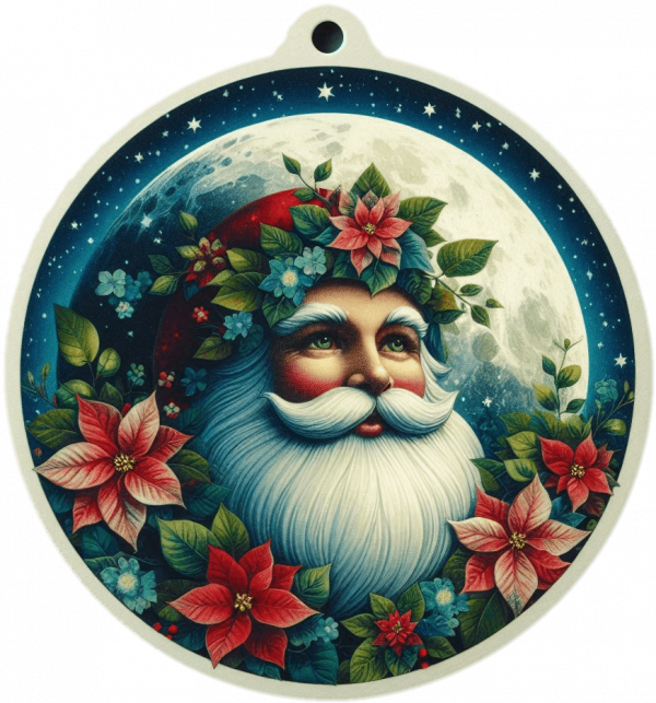 Plato de Pared Navideño 01