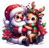 Santa Claus y Rudolf 02