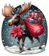 Alce de Navidad 03