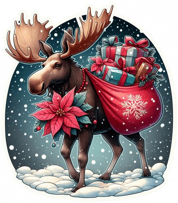 Alce de Navidad 03