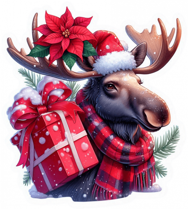 Alce de Navidad 02