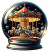 Carrusel Navideño en Bola de Cristal 04