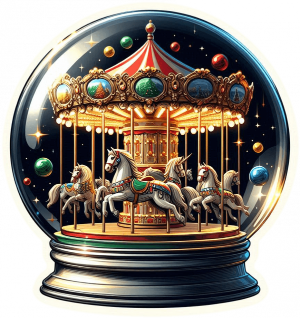 Carrusel Navideño en Bola de Cristal 04