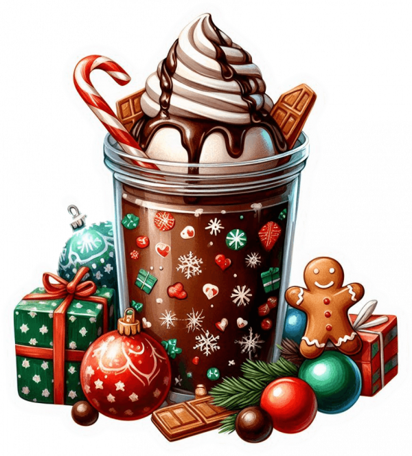 Taza de Helados Navidad 01