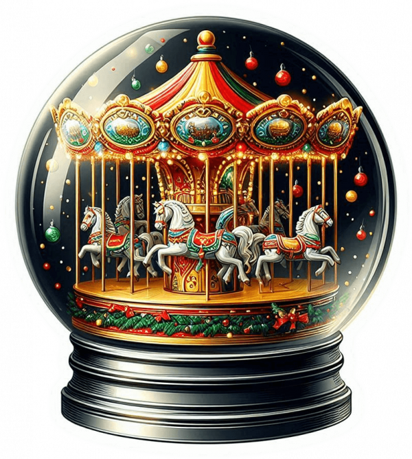 Carrusel Navideño en Bola de Cristal 02