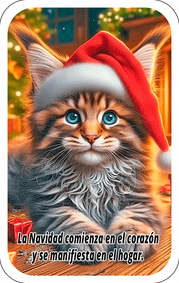 Gato de Navidad 01F
