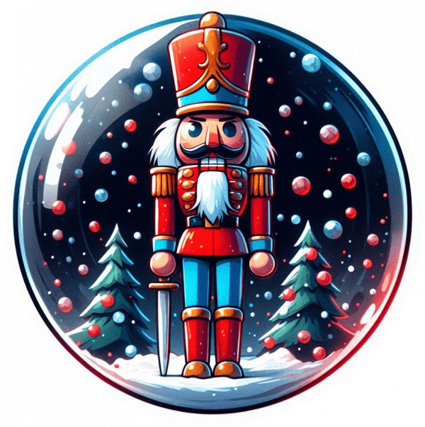 nutcracker en bola de Cristal 01