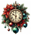 Reloj de Péndulo de Navidad 04