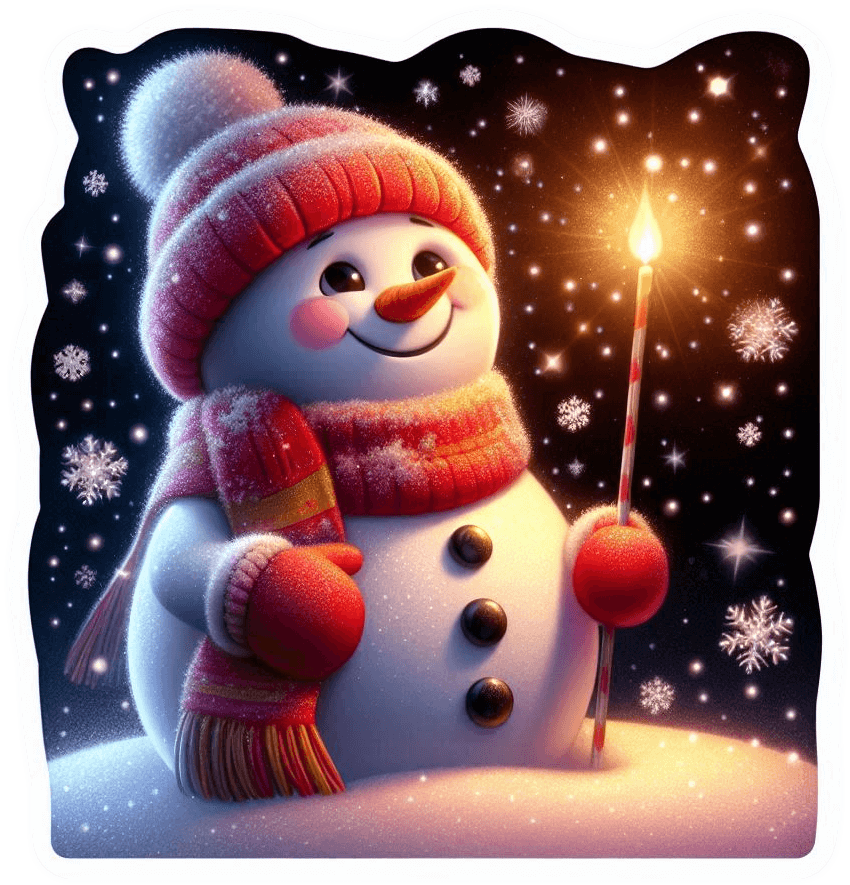 Rostí El Muñeco De Nieve