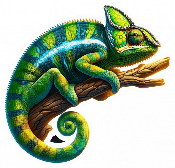 Camaleón de Pantera (Furcifer pardalis) 02
