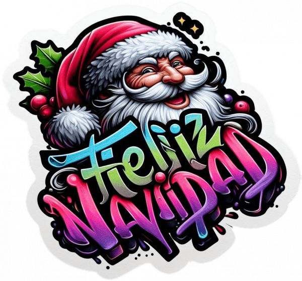 Santa Claus y Feliz Navidad 01