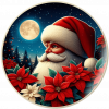 Plato de Pared Navideño 06