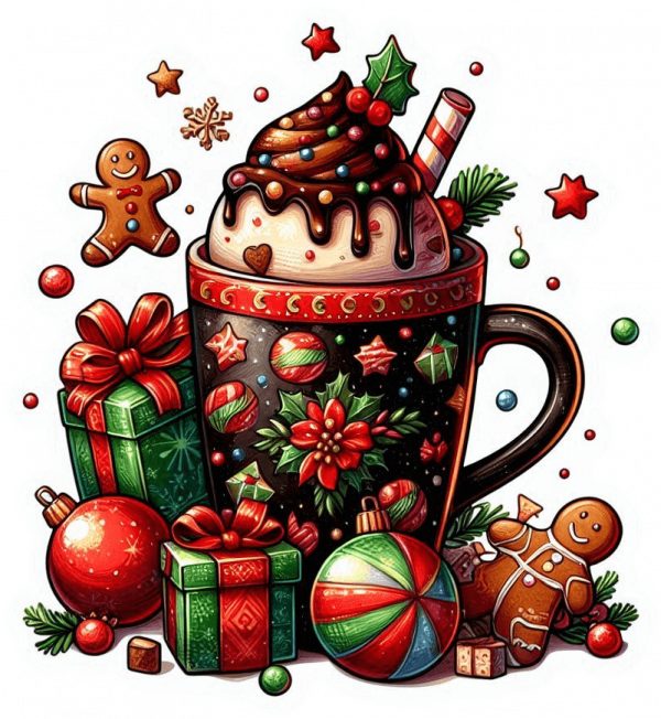 Taza de Helados Navidad 07