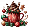 Taza de Helados Navidad 06