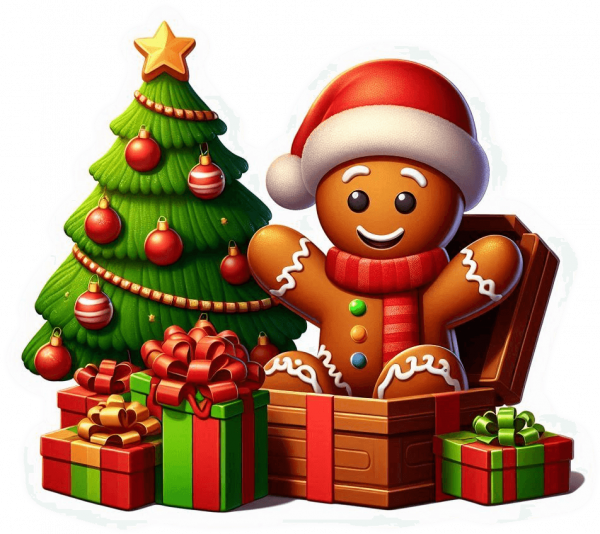 Hombre de Jengibre y regalos 05