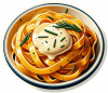 Fettuccini Alla Routa Plato Italiano 04