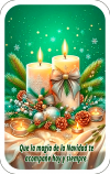Velas de Navidad 07F