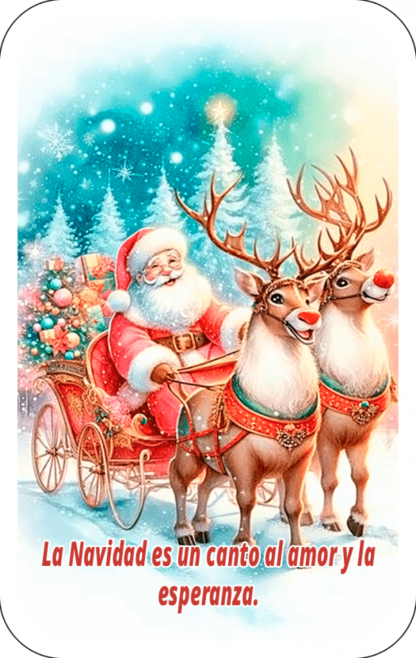 Santa Claus y Los Renos 01F