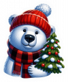 Oso de Navidad 01