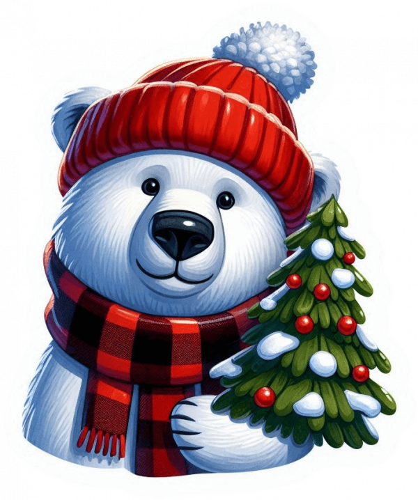 Oso de Navidad 01