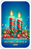 Velas de Navidad 02F
