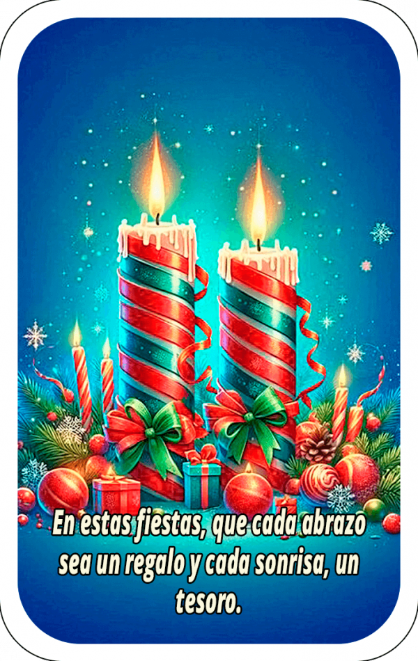 Velas de Navidad 02F