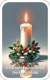 Velas de Navidad 12F