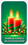 Velas de Navidad 06F