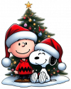 Snoopy y Charlie Brown Navidad 02