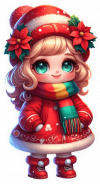 Niña de Navidad 04