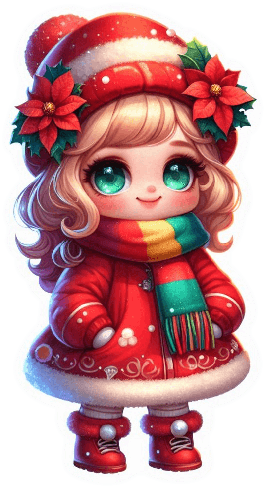 Niña de Navidad 04