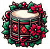 Tambor de Navidad 01
