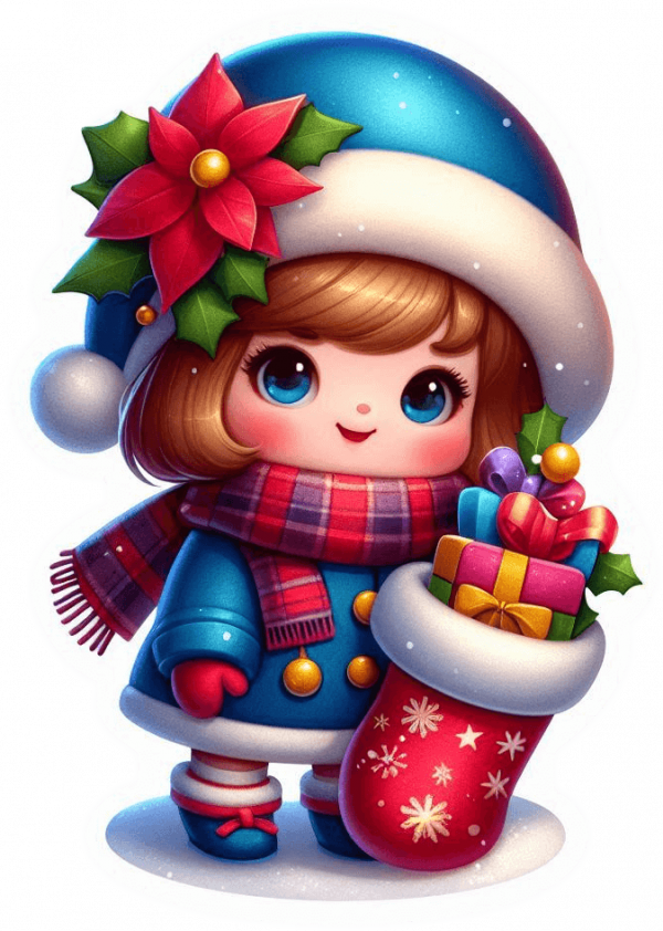 Niña de Navidad 09