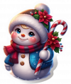 Muñeco de Nieves Bebe 01