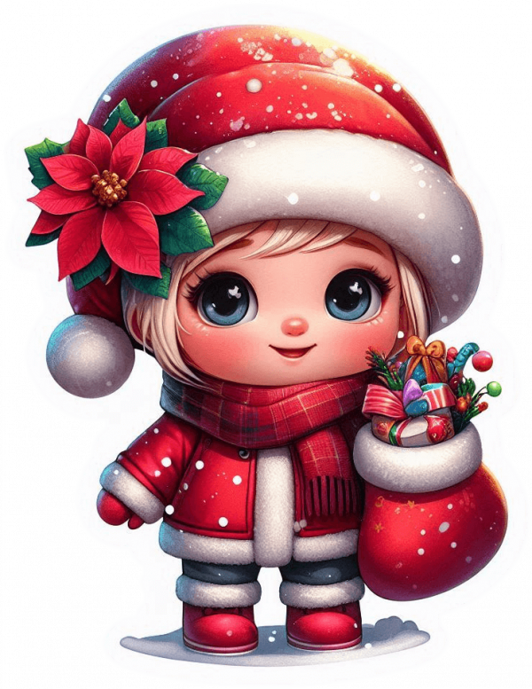 Niña de Navidad 03