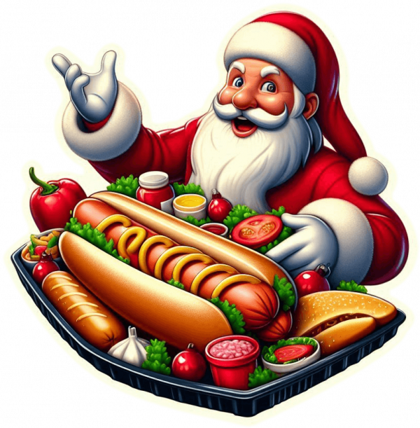 Santa Claus y Hot Dog 02