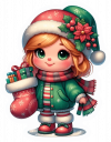 Niña de Navidad 11